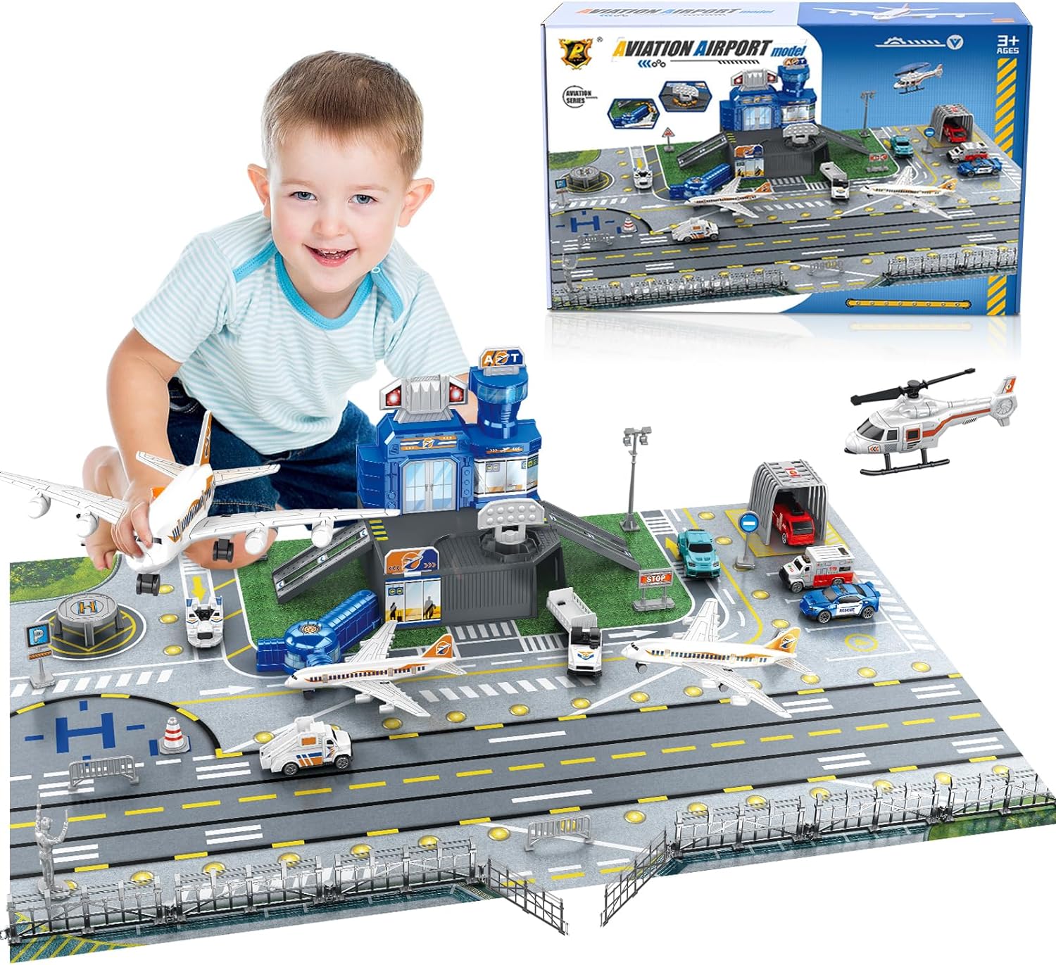 Sandbox Play Set - Juego de juguetes con escena de