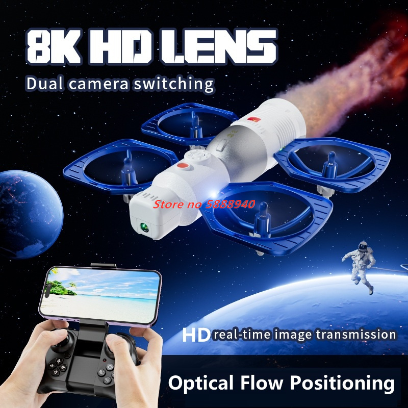 Kids Toys Under £5 - Cámara WIFI FPV HD 8K, Dron