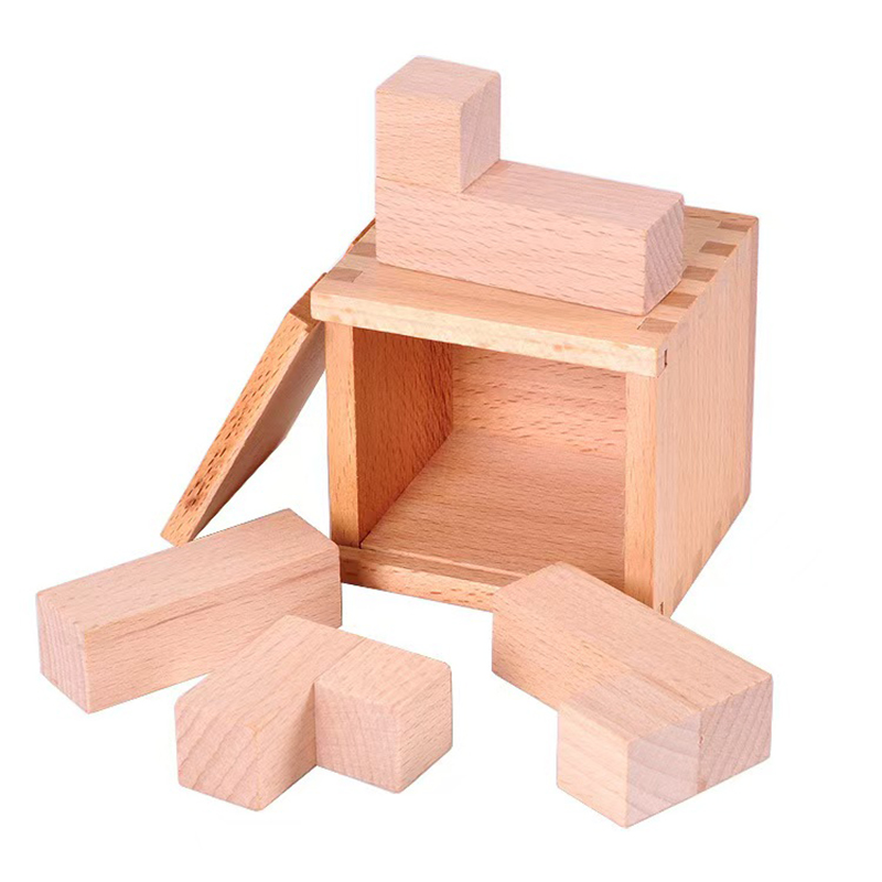 Wooden Puzzle Kids - Caja de rompecabezas de madera Magic