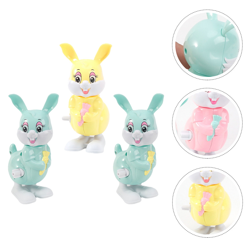Kids Toys Easter - 3 Piezas de Conejos Saltarines de