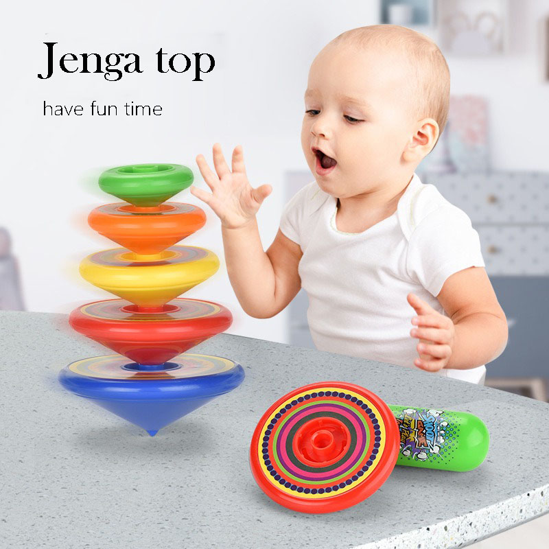Kids Toys Under £5 - Juguete giratorio apilable para niños, lanzador