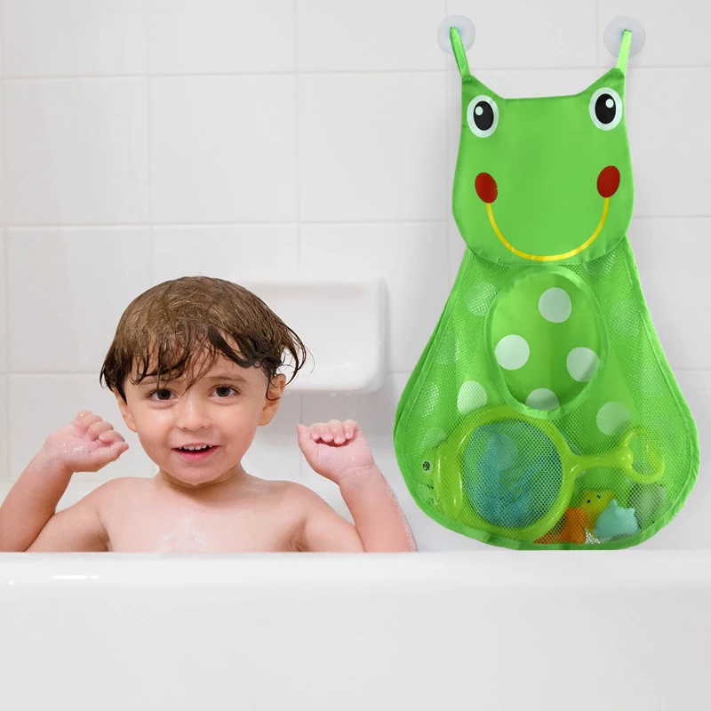 Kids Toys Basket - Bolsa de malla para baño de