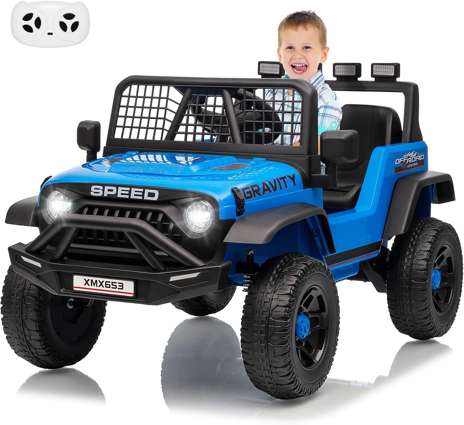 Kids Toys Jeep - Jeep Eléctrico Monoplaza para Niños de