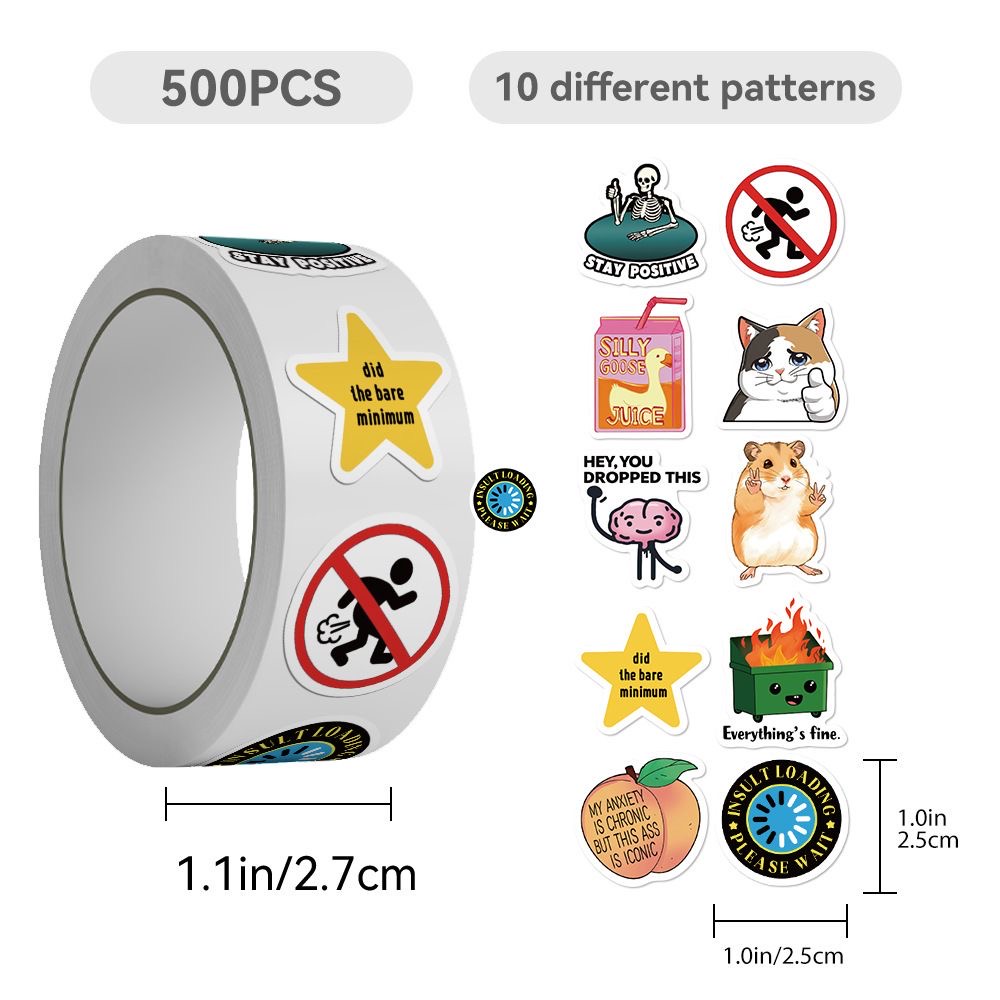 500 pegatinas divertidas de me - Kids Toys Laptop reseña y precio
