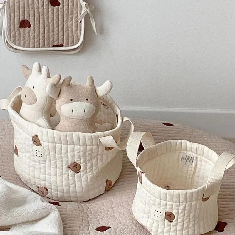 Bolsa de pañales con bordado d - Kids Toys Basket reseña y precio