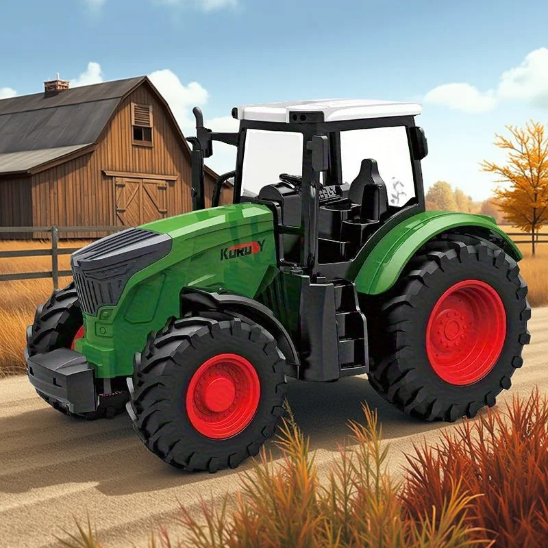 Tractor Agrícola Inercial 1:24 - Kids Toys Return Gift reseña y precio