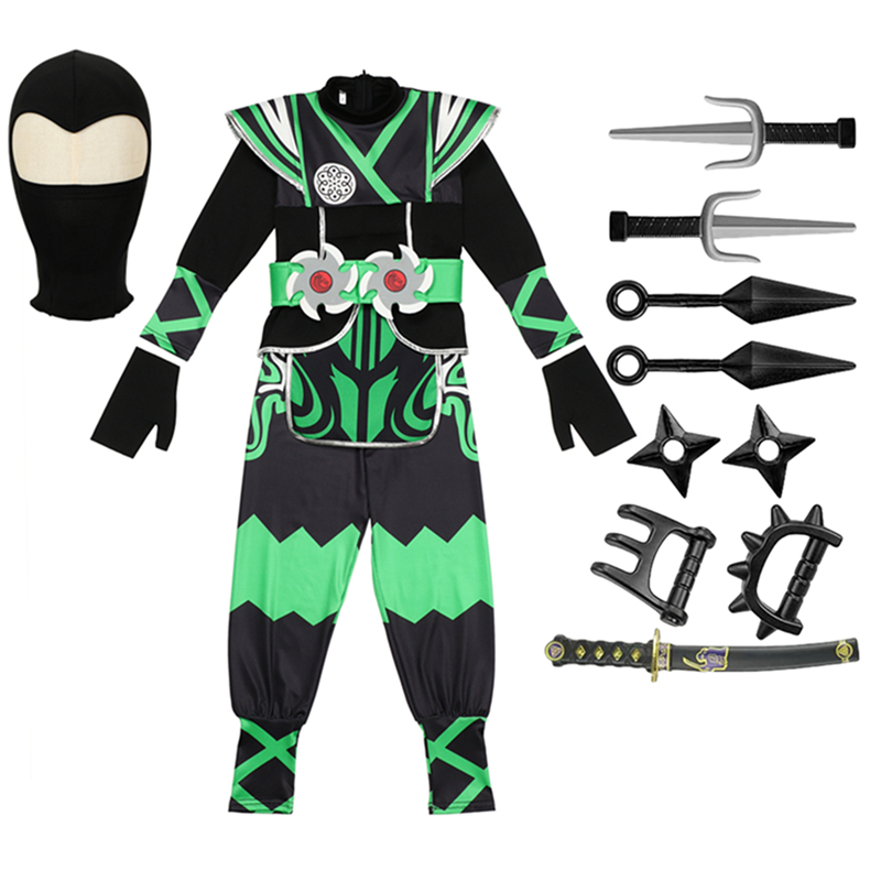 Conjunto de disfraz de ninja j - Kids Toys Variety reseña y precio