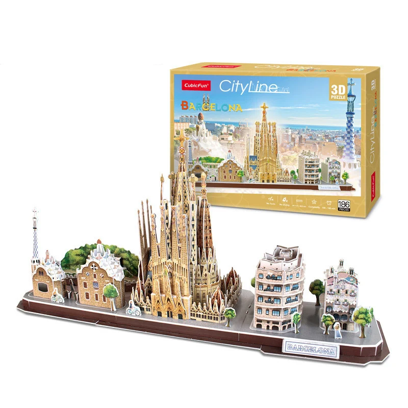 Juego de rompecabezas 3D DIY,  - Kids Toys London reseña y precio