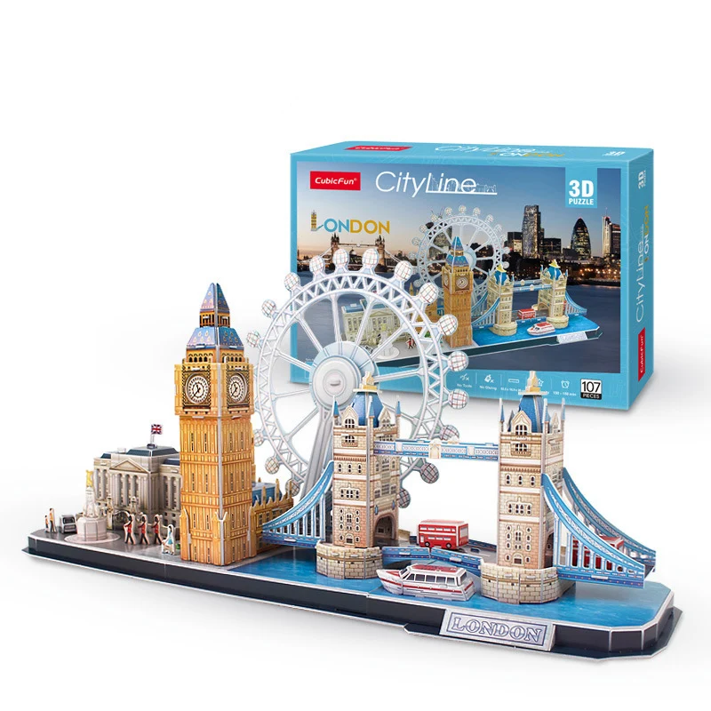 Juego de rompecabezas 3D DIY,  - Kids Toys London reseña y precio