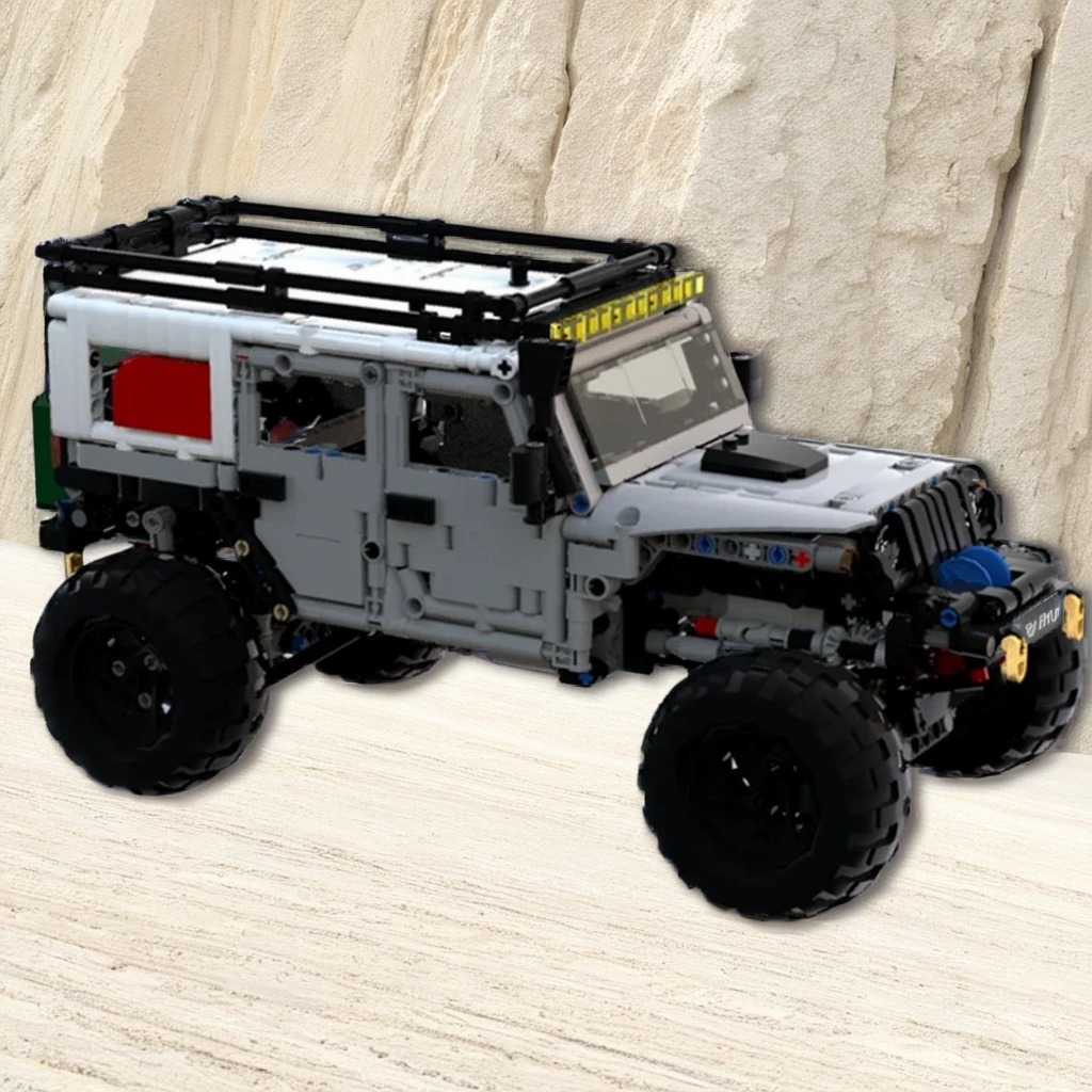 1260 Piezas MOC LXF Jeep Wrang - Kids Toys Jeep reseña y precio