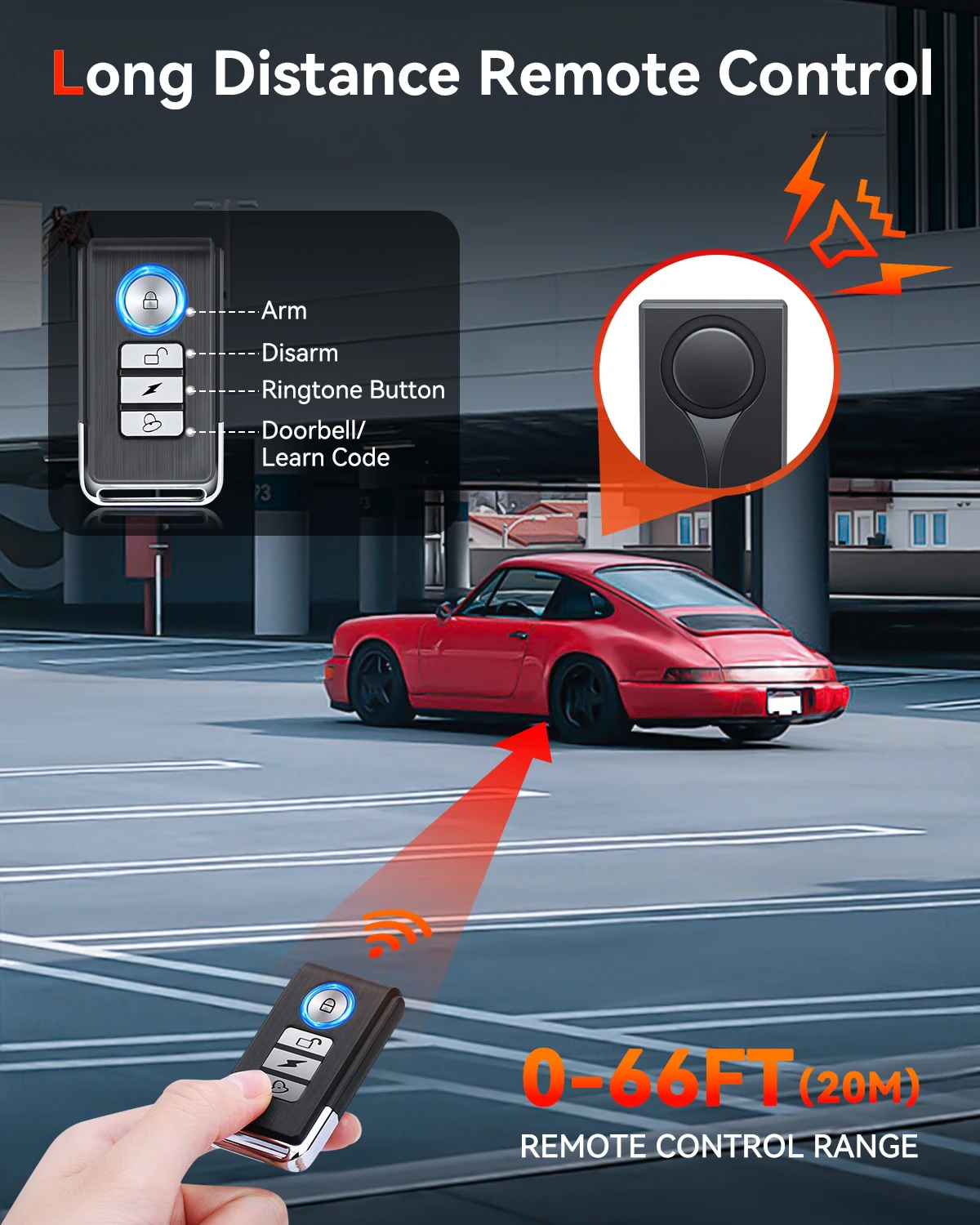 Extractme-alarma RV de 108dB,  - Remote Control Car reseña y precio