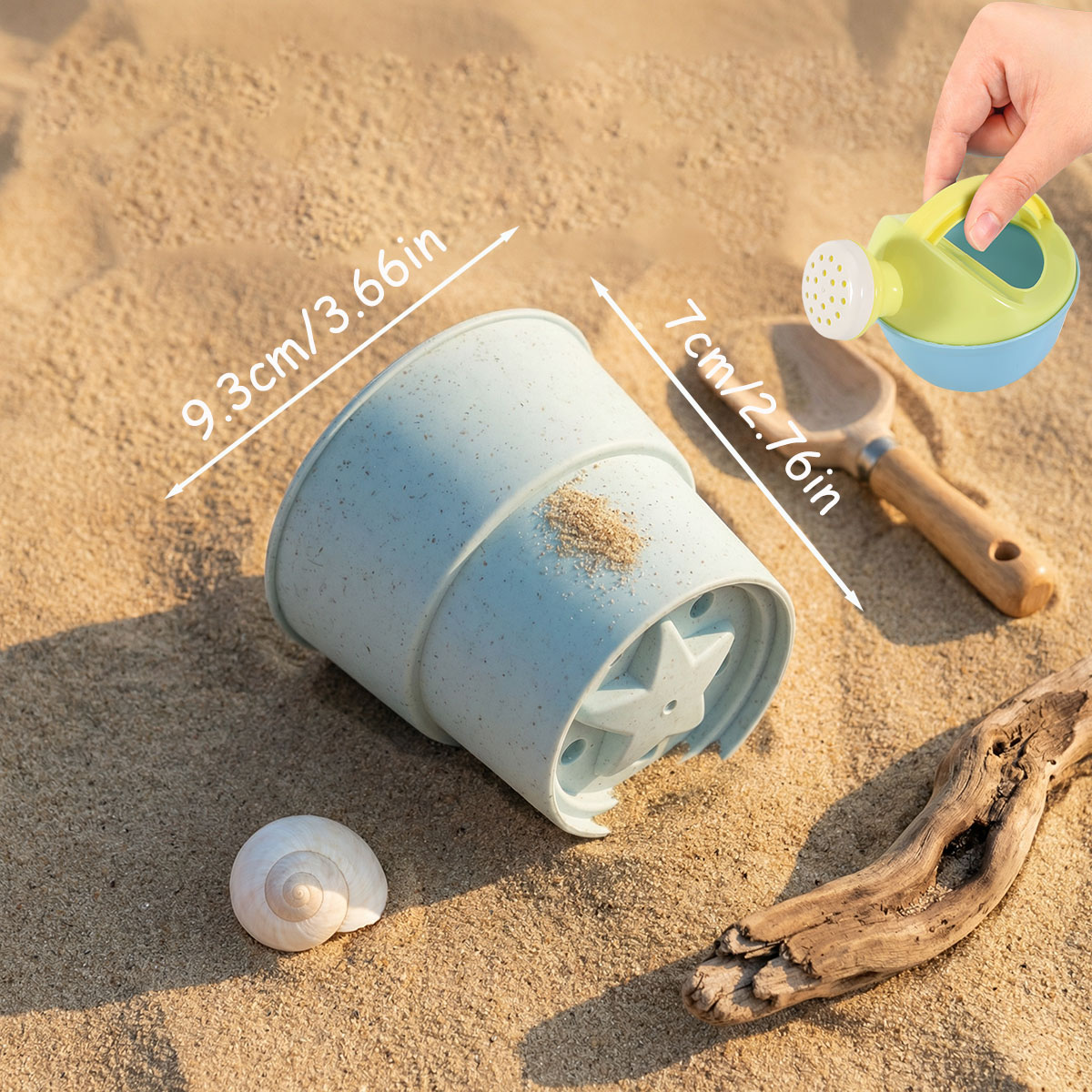 Juego de moldes de playa creat - Kinetic Sand Mold reseña y precio