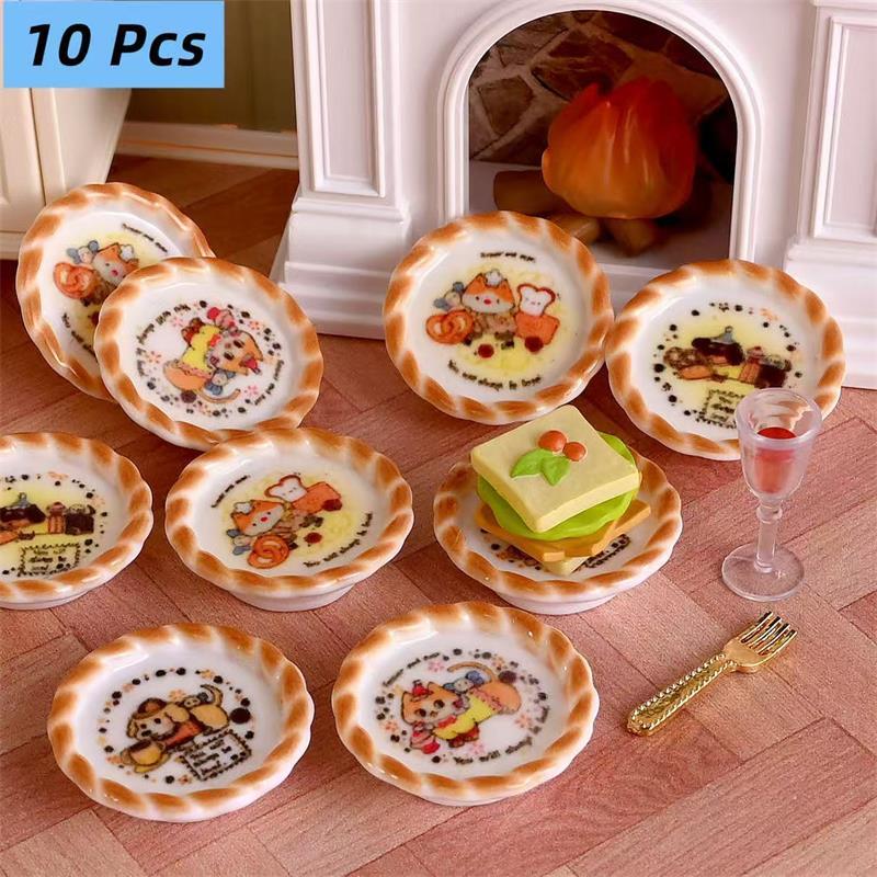 10 unids/set casa de muñecas e - Kids Toys Play reseña y precio