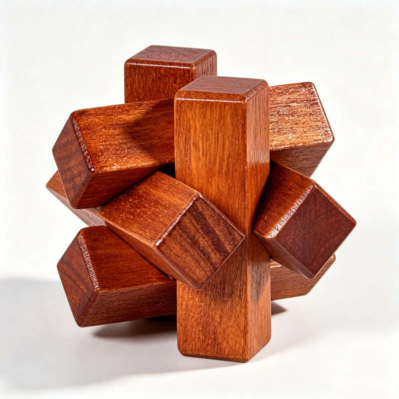 Rompecabezas de madera con nud - Wooden Puzzle Kids reseña y precio