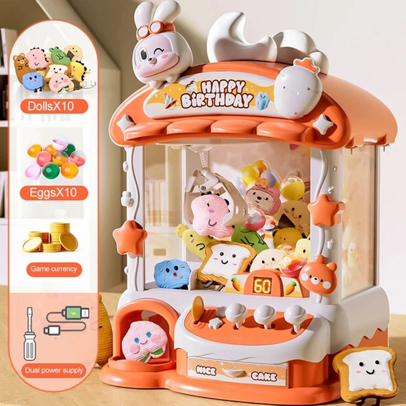 Máquina de juego de garra de d - Kids Toys Easter reseña y precio