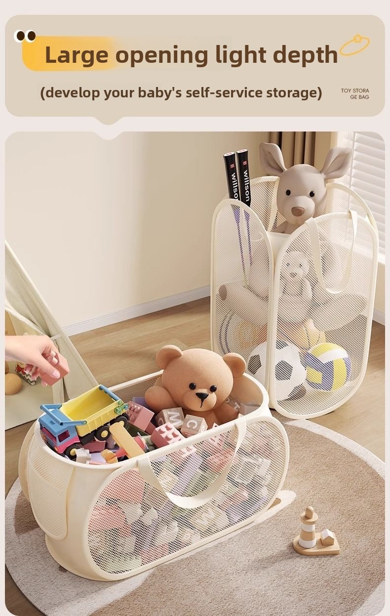 1/2 Uds. Almacenamiento en el  - Kids Toys Basket reseña y precio