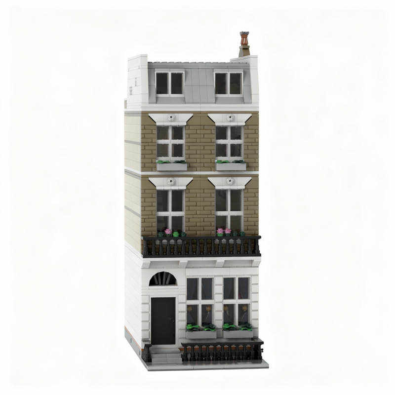 1975 piezas MOC Modular Street - Kids Toys London reseña y precio