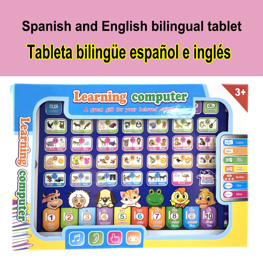 Tableta de máquina de aprendiz - Kids Toys Laptop reseña y precio