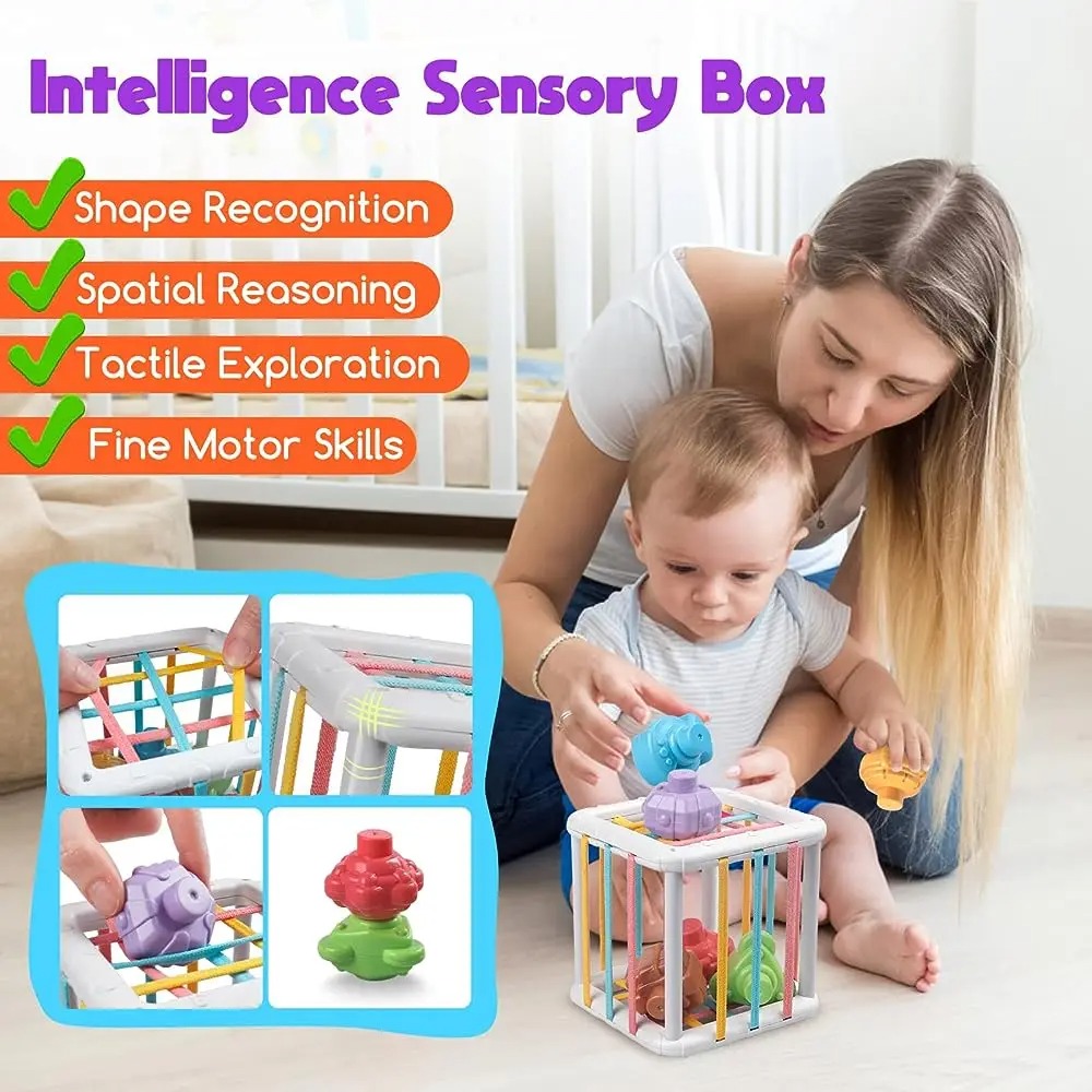 Cubo de Clasificación de Forma - Kids Toys Variety reseña y precio