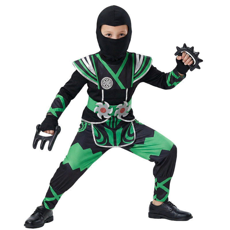 Disfraz de Ninja Verde para Ni - Kids Toys Play reseña y precio