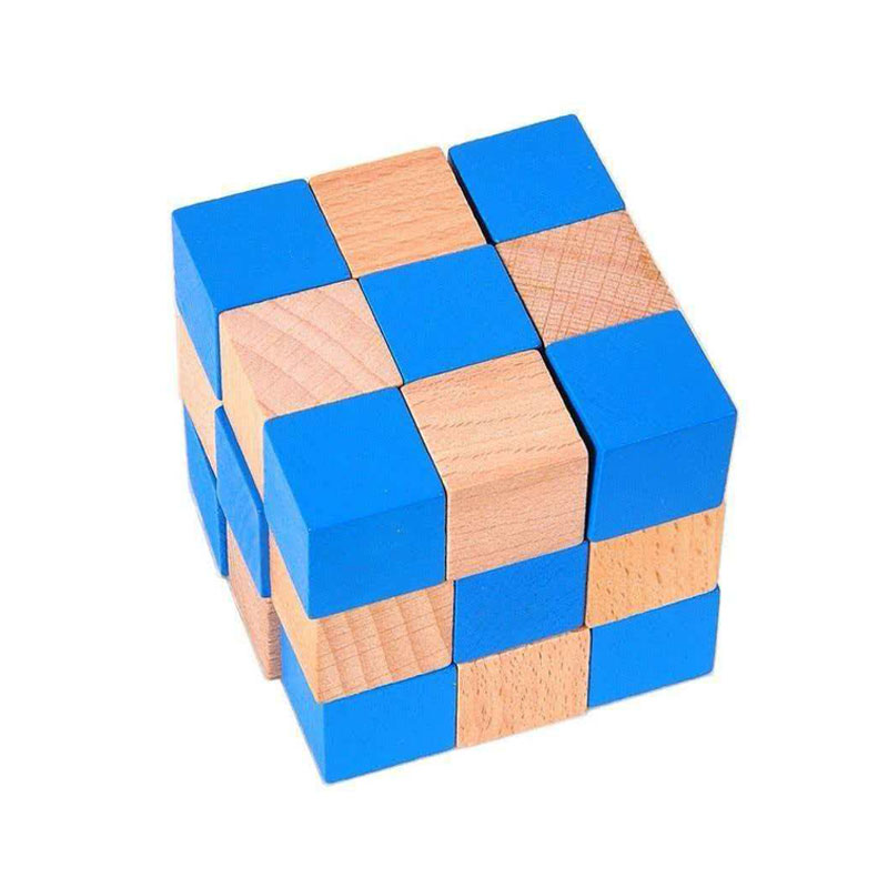 Cubo de Serpiente Cuadrado, Ro - Wooden Puzzle Kids reseña y precio
