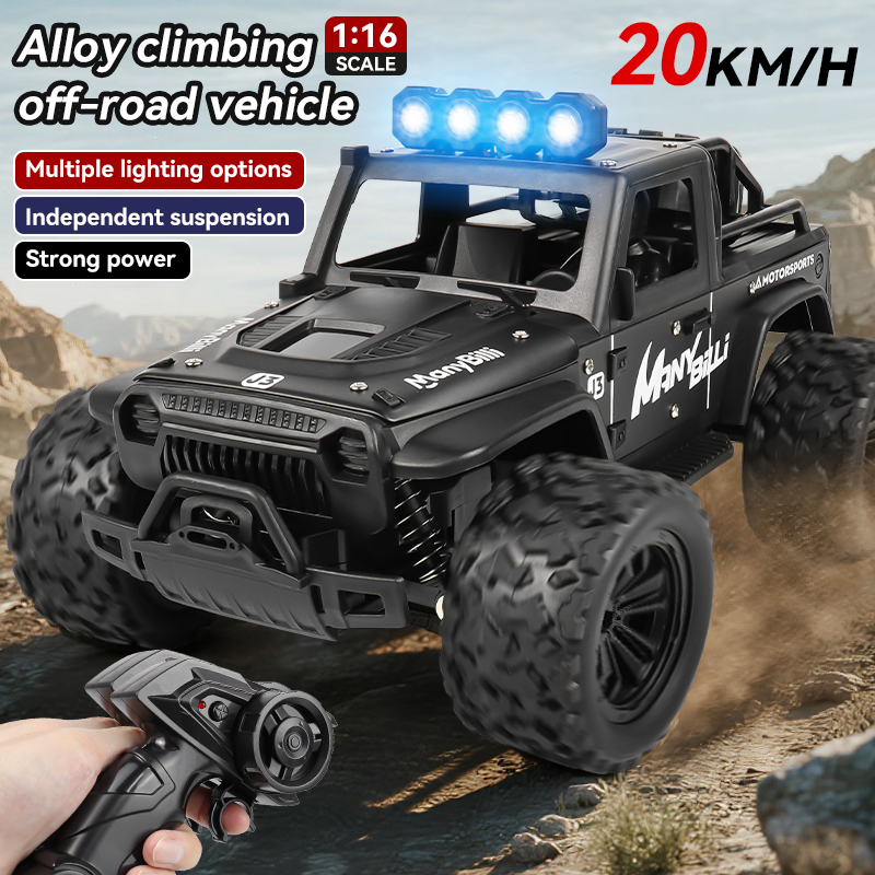 Coche teledirigido 1:16 con lu - Kids Toys Jeep reseña y precio