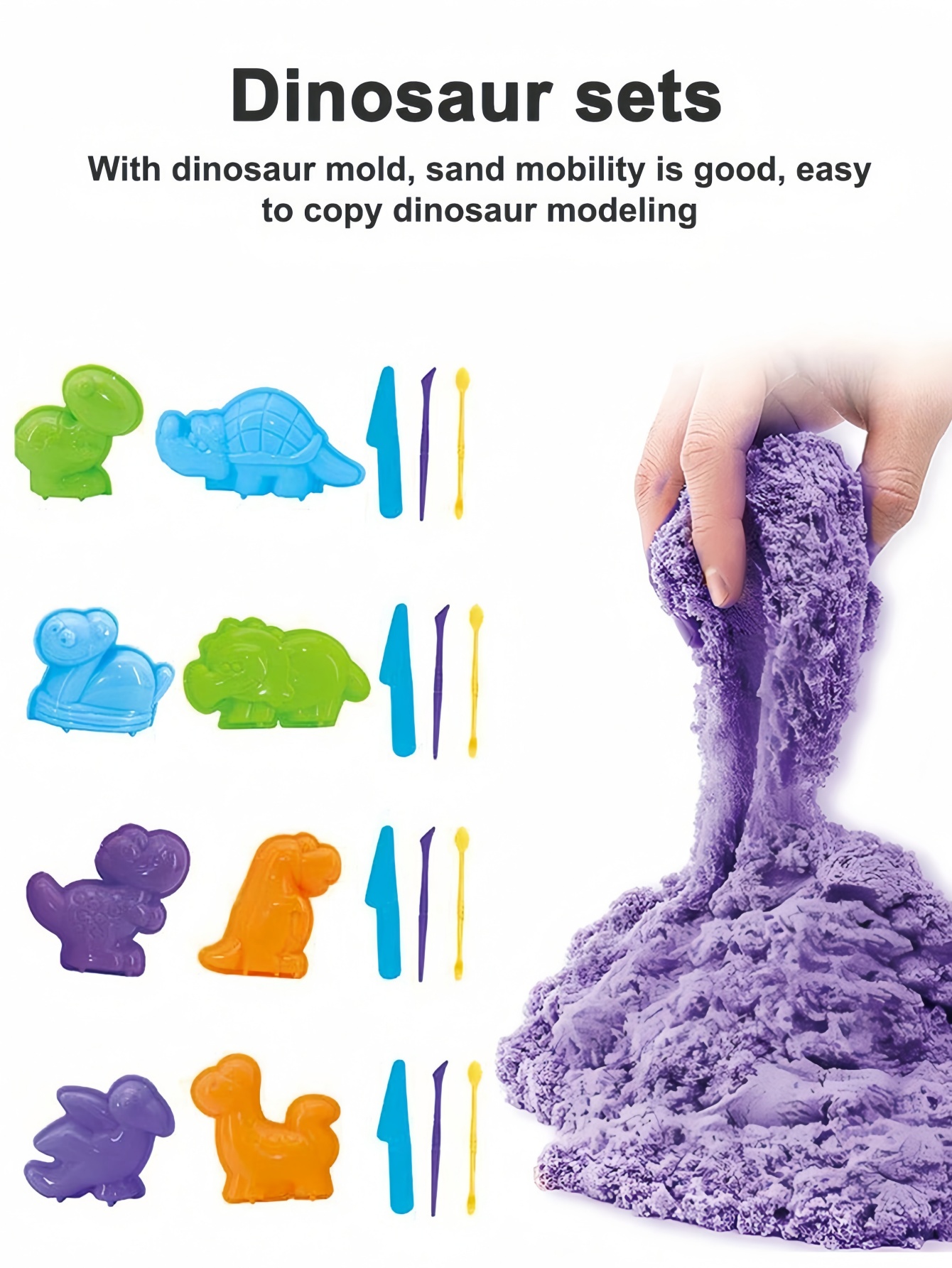 Juego de arena de 1/2 cajas, 1 - Kinetic Sand Mold reseña y precio