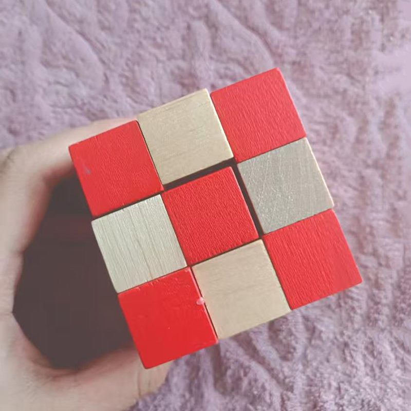 Rompecabezas de cubo de serpie - Wooden Puzzle Kids reseña y precio