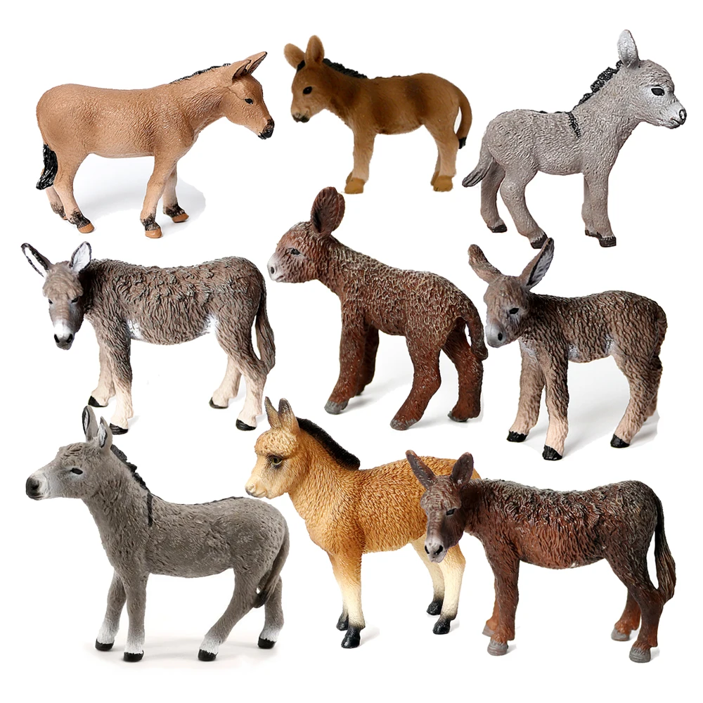 Modelo de burro, figuras de an - Sandbox Play Set reseña y precio