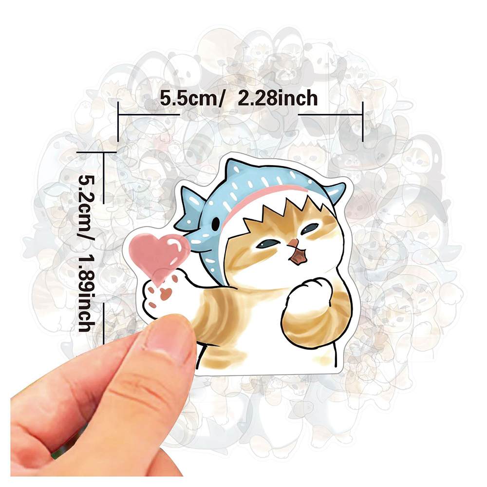 Pegatinas divertidas de gato K - Kids Toys Laptop reseña y precio