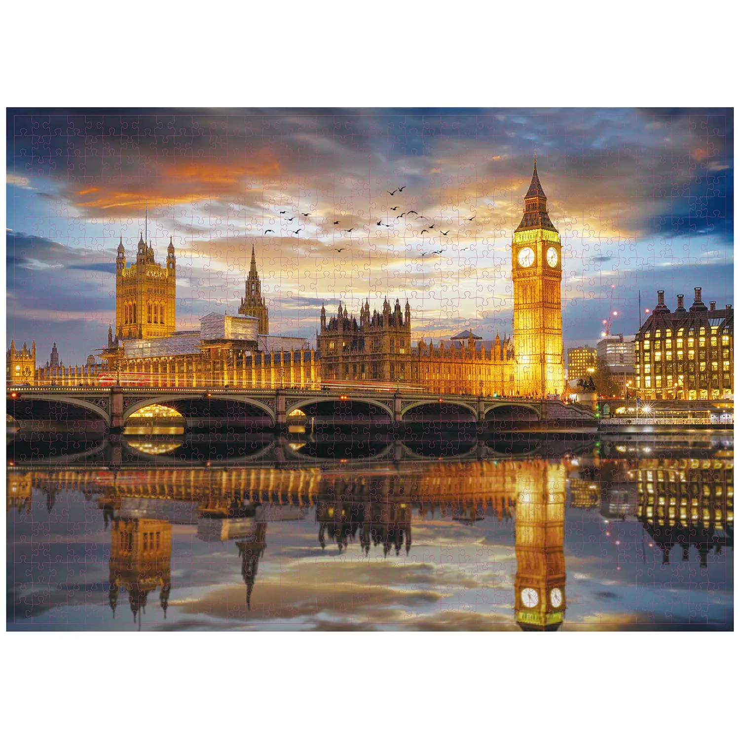 Rompecabezas de noche de Londr - Kids Toys London reseña y precio