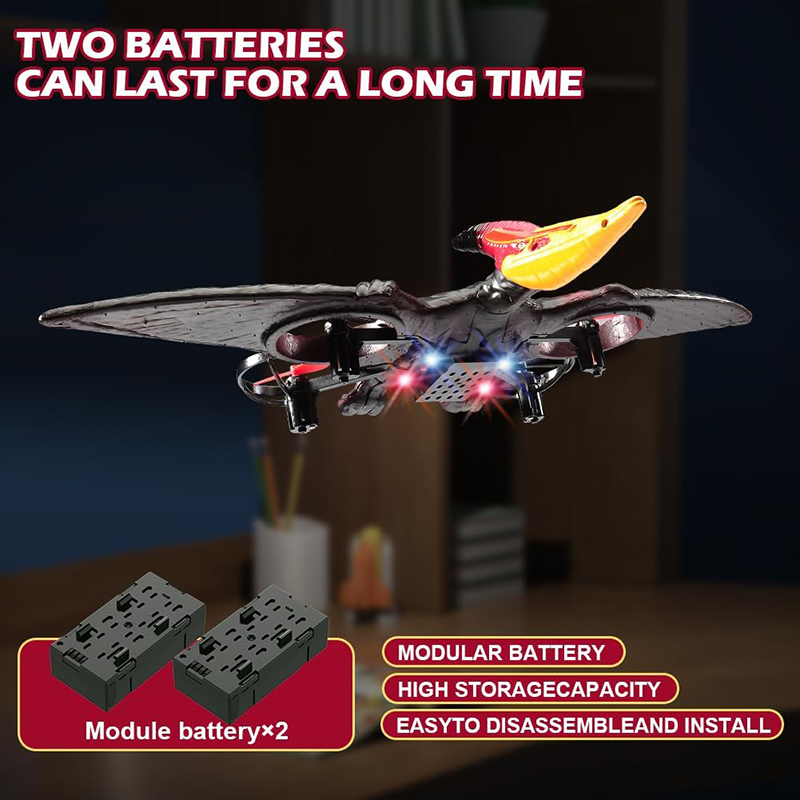 Avión RC Pterosaurio 2,4G 6 ej - Kids Toys Under £5 reseña y precio