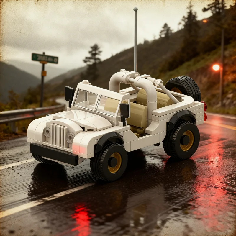 202 Piezas MOC Jeep CJ 7 Daisy - Kids Toys Jeep reseña y precio