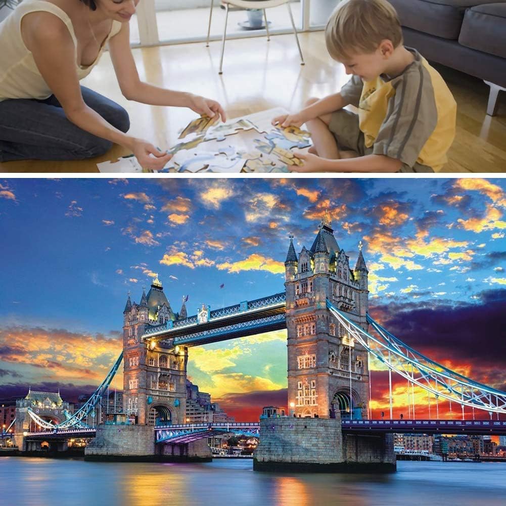 Rompecabezas de paisaje famoso - Kids Toys London reseña y precio