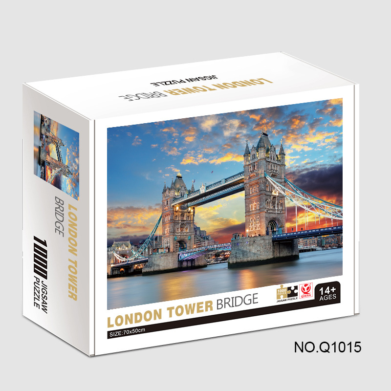 Rompecabezas de paisaje famoso - Kids Toys London reseña y precio