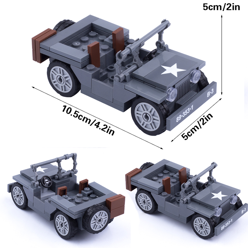 Bloques de construcción MOC WW - Kids Toys Jeep reseña y precio
