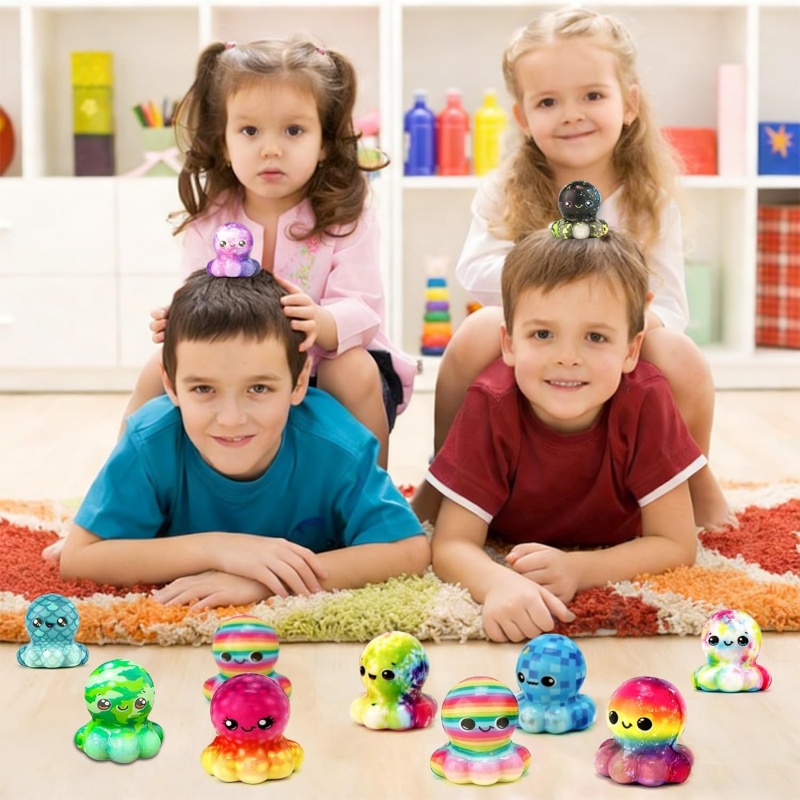 Juguetes Sensoriales de Pulpo  - Kids Toys Easter reseña y precio