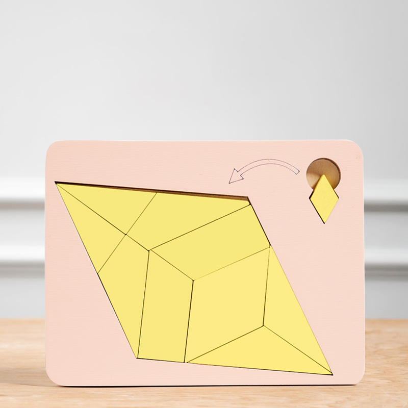 Rompecabezas geométricos de ma - Wooden Puzzle Kids reseña y precio