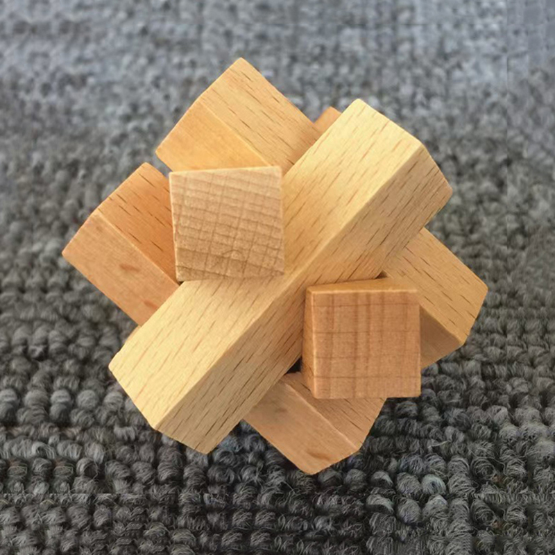 Rompecabezas de nudos de mader - Wooden Puzzle Kids reseña y precio