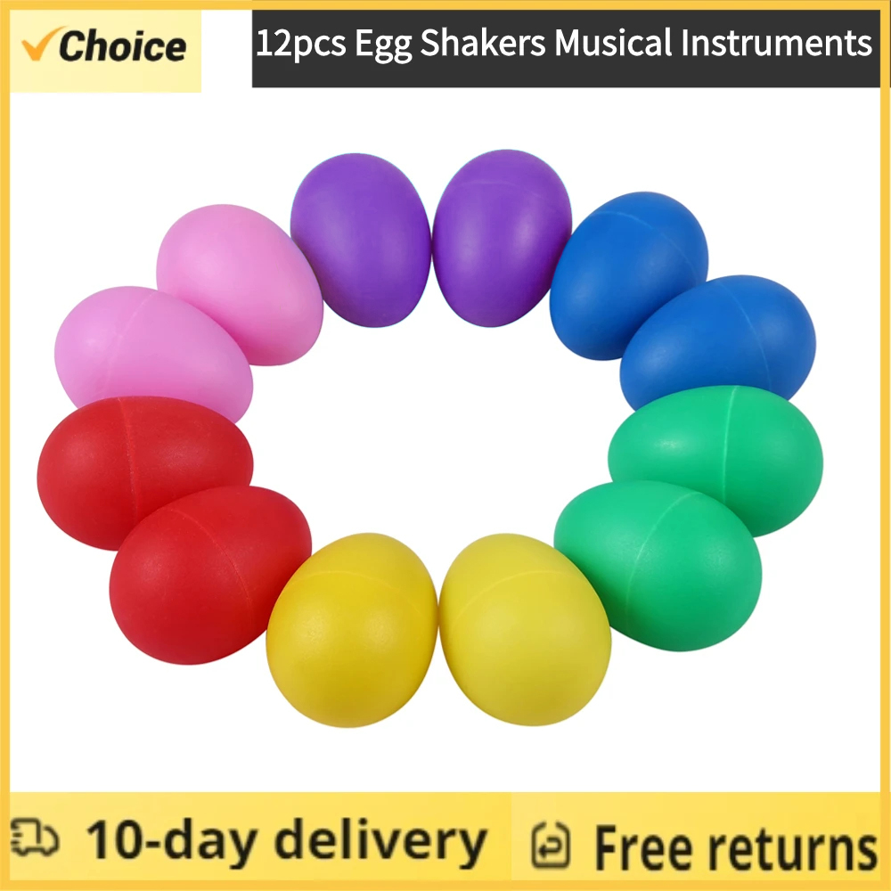 12 agitadores de huevos de Pas - Kids Toys Easter reseña y precio